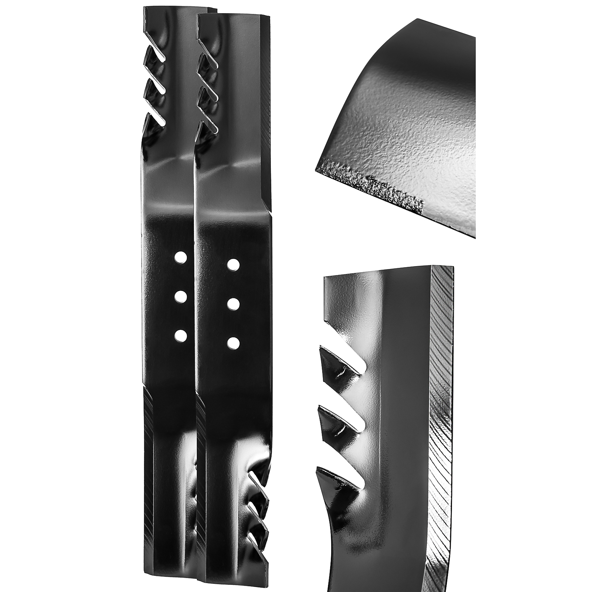 Swisher G6 Commercial Blade Set — 22in. Blades, Compatible with 44in. Finish Mowers, Model# 20189